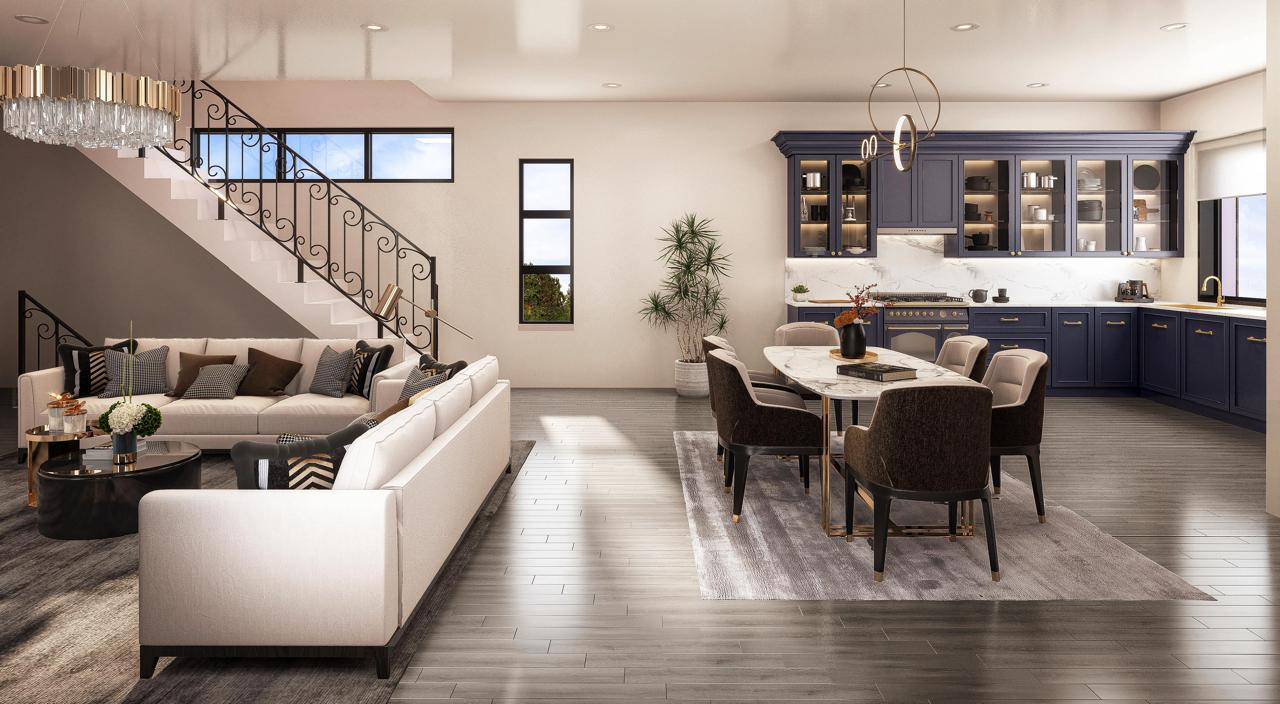 Open-Plan Dining & Kitchen