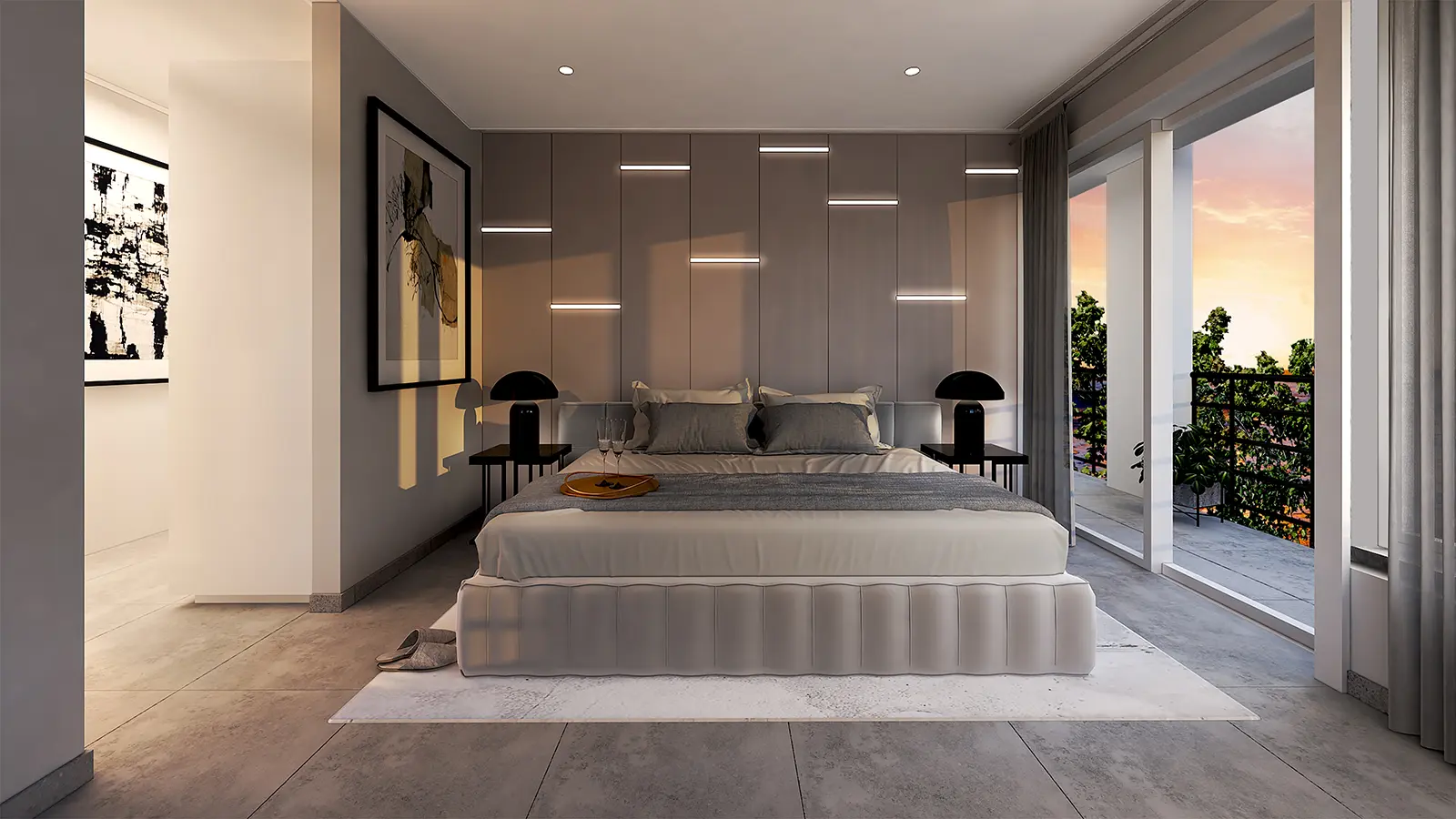 Main Bedroom Suite & Balcony